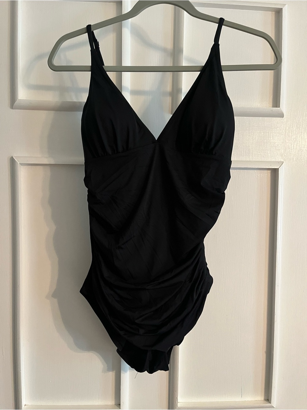 Classic Black One-Piece Swimsuit